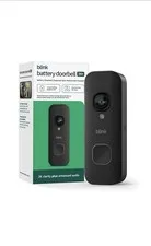 Blink Battery Doorbell 2K+ (newest model)—Wireless video doorbell, night vision