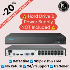 ➽ Reolink NVS16 Series 4K Network Video Recorder NVR【NOT WORKING / FOR PARTS】