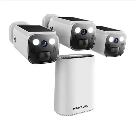 Night Owl FWR8-64GB-B43L Expandable Wi-Fi Security Hub with 64GB microSD Card