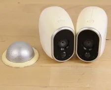 Lot of 2 NETGEAR Arlo VMC3030 Wireless Security Cameras NO Batteries