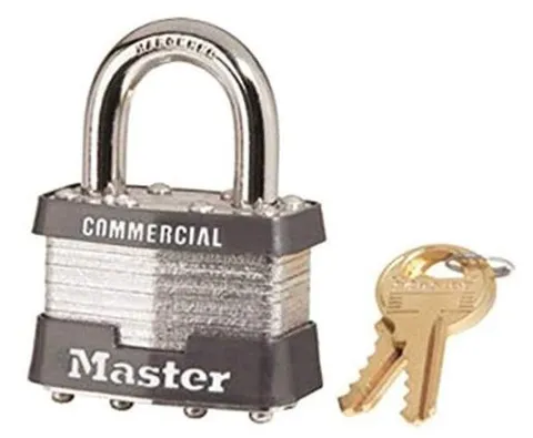 Keyed Padlock, Alike, 1-3/4"W