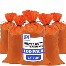 Durasack Heavy Duty Sand Bags Tie Strings Empty Woven Polypropylene For Flood