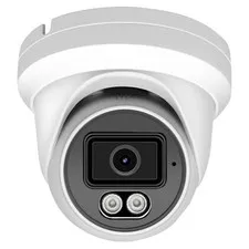4MP PoE IP Turret Dome Camera with Microphone/Audio, IP Security Camera Outdo...