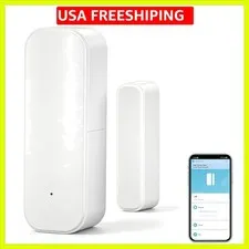 WiFi Door Sensor Window Detector: Smart Window Contact Sensor, Wireless Magne...