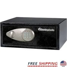 Digital Safe Laptops Cash Valuables DOJ Certified Numeric Keypad Security New