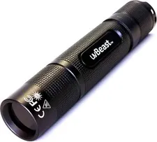 uvBeast V3 365nm MINI UV Flashlight Portable Rechargeable Black Light