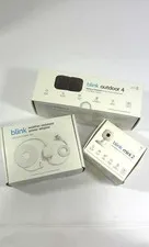 Blink 2pk Outdoor Camera w/ Mini 2 Camera, Weather Resistant 13' Power Adapter (