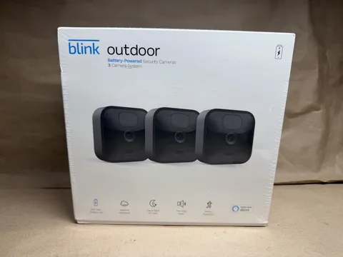 Blink Outdoor Battery-Powered Wireless Security Camera 3rd Gen 3-Pack New Sealed