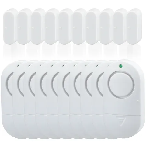 Window Alarm Sensors,120DB Door Alarms for Kids Safety, Door Chime, Burglar A...