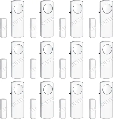 Door Window Alarm, 95DB Door Alarms for Kids Safety, Wireless Sensor Door Window