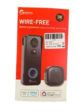 Camstro wire-free video doorbell and chime