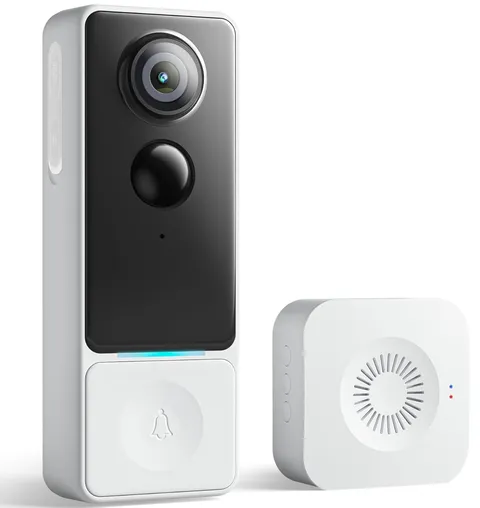 3MP Camera Doorbell Camera Wireless Video Doorbell 2K HD- No Subscription Requir