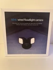 Wired Floodlight Smart Security Camera 2600-Lumens 1080p HD w/ Motion Detection