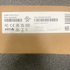 Axis AXIS P3727-PLE IP/Network Wired Panoramic Camera, MPN 02218-001