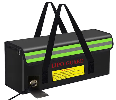 19.3x5.9x7.1 Lipo Battery Safe Bag Large Capatity Bag For Ebike Rc Lipo Batte