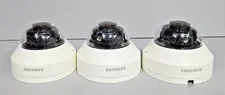 Lot of (3)- Samsung Network Camera IR Vandal Surveillance Dome QNV-7010RN