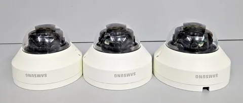 Lot of (3)- Samsung Network Camera IR Vandal Surveillance Dome QNV-7010RN