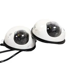 LOT OF 2 BROKEN CAMERA HOUSING Vivotek MD8563-EHF2 2MP Outdoor Dome Security Cam