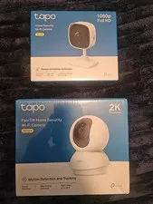 2-TP-Link Tapo Indoor Security Cameras - Wifi Cameras Motion Detection Tracking