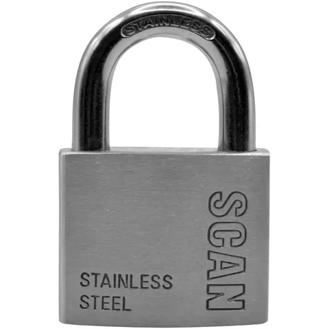 Scan ZB111-50 Stainless Steel Lock 50mm