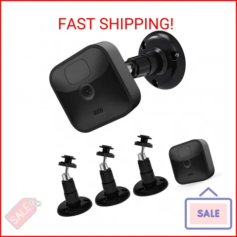 Blink Outdoor Camera Mount, 360 Degree Adjustable Indoor/Outdoor Wall Mount Brac