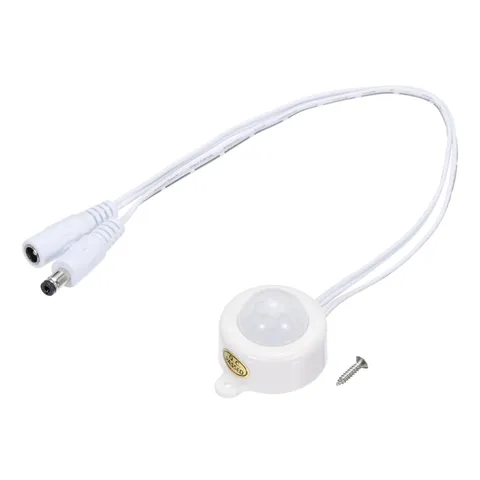 DC PIR Motion Sensor Switch  Light Sensor DC Coupler for LED Light White