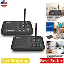 Expandable Home Intercom - Wireless, 5280ft Range, Conference Call, 10 Channels