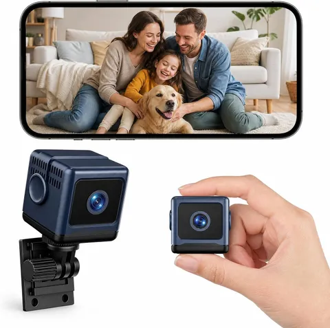 Mini Wifi Security Camera, 1080P Indoor Wireless Camera with Night Vision, Motio