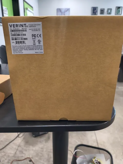 VERINT V3820FDW-DN IP OUTDOOR DOME CAMERA (70-300-9011)