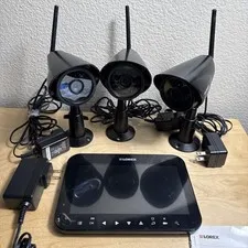 Lorex LW2744 Home surveillance system Used Free Shipping See Pictures