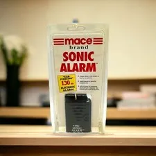 New Vintage Mace Brand Sonic Alarm Ear Piecing 130db Electronic Alarm Sealed