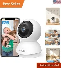 2K WiFi Cameras for Home Security, Security Camera Indoor, Baby/Pet Camera wi...