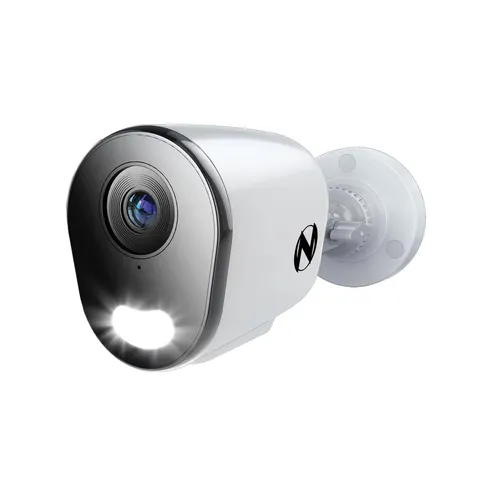 CAM-FTN8-BU Indoor/Outdoor Add On Wired IP 4K Security Camera with 2-W