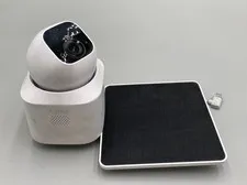 Eufy SoloCam E30 Pan Tilt 2K Camera And Eufy 3W Solar Panel Good Condition