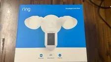 Ring Floodlight Cam Hardwired Security Camera White