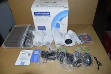 New! TOPVISION 6026HEC-XMW 8CH 3MP NVR 4x 1080P WiFi Camera Kit