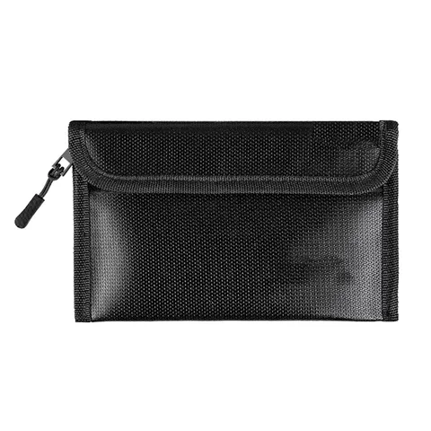 Small Fireproof Bag 8 x 5 Inch Fireproof Money Pouch Document Bag Waterproof ...