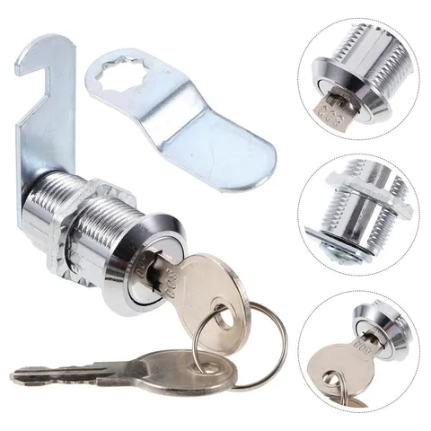 Cam Lock Zinc Alloy 5 8 Inch Cabinet Drawer Lock with Key for Tool Box