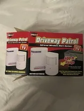 2 U.S. Patrol Driveway Patrol TV3731 infrared wireless alert system 400 ft range