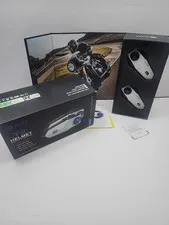 T Nicer T2 Helmet Bluetooth Intercom Set of 2 One-Key Pairing 2 Hour Charge