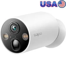 Wire-Free 2K QHD Security Camera Outdoor IP66 Night Vision 150° FOV Audio New