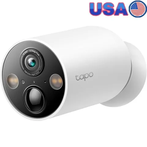 Wire-Free 2K QHD Security Camera Outdoor IP66 Night Vision 150° FOV Audio New