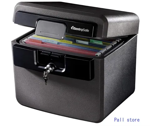 Fireproof and Waterproof Safe, File Folder and Document Box with Key Lock HD4100