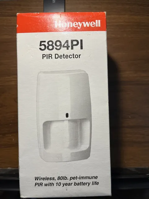 NEW Honeywell 5894PI Wireless PIR Motion Detector 80 lb Pet-Immunity SHIPS FREE