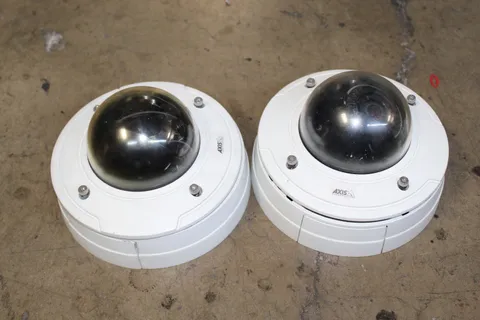 2x AXIS P3343 6mm Fixed Dome Network Security Camera IP Surveillance 0299-001-05