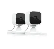 Blink - Mini - Compact indoor plug-in smart security camera, 1080p, night vision