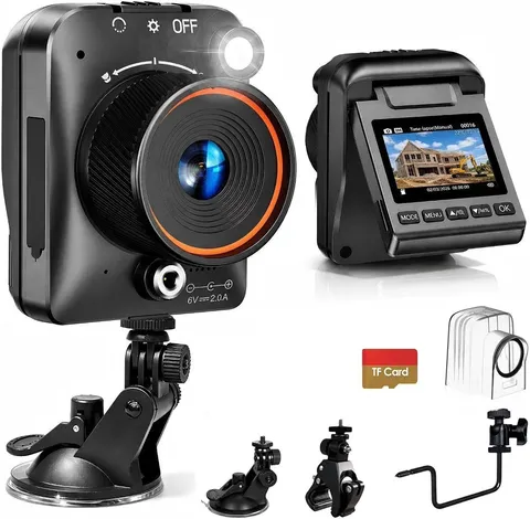 4K WiFi Time Lapse Camera 32GB IP66 Waterproof Outdoor Construction 110° Wide