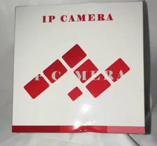 IP/Network Wireless Wi-Fi Indoor Surveillance Camera Black w/ Mount USB Cable