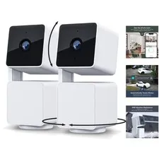 Cam Pan V3 1080p Wi-Fi Security Camera, 2-Pack -  Waterproof & Night Vision