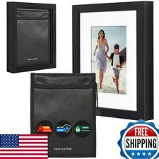 Americanflat 11X14 Picture Frame Shatter-Resistant Glass - Use As 8X10 Frame